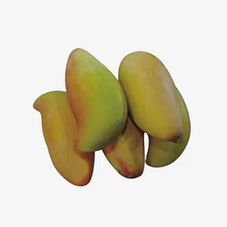 一堆绿色的芒果免抠