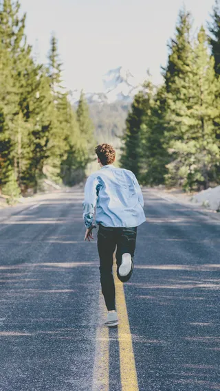 励志正能量奔跑背景高清