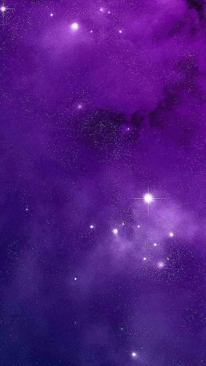 紫色星空H5背景高清