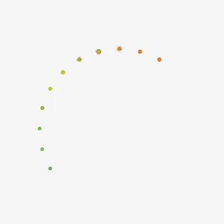 装饰半圆点框免抠