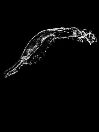 飞溅喷溅的浪花波涛水花 半透明免扣素材免抠