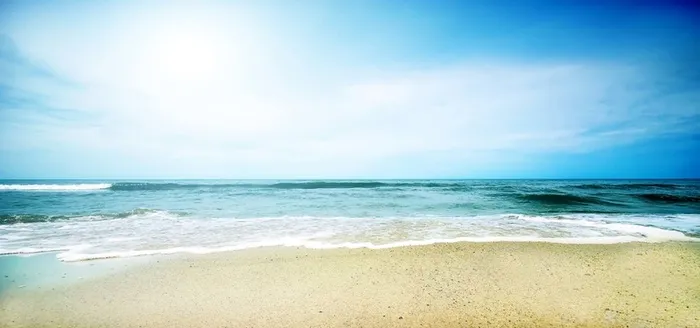摄影风景蓝色banner高清