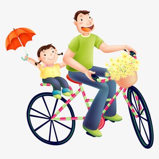 父亲节元素免抠