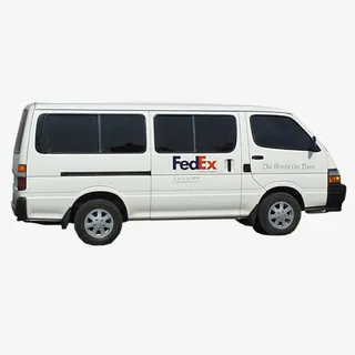 白色大客车免抠