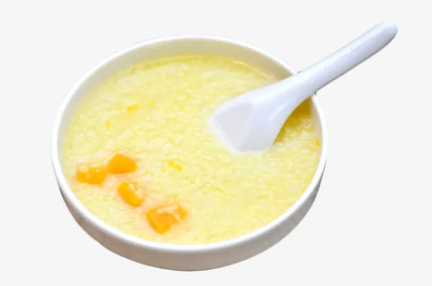 广式传统粥品番薯小米粥免抠