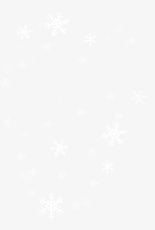 冬季飘雪雪花免抠