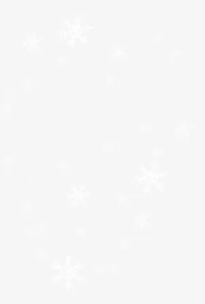 冬季飘雪雪花免抠