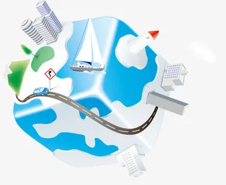 卡通地球资源免抠