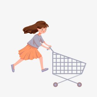 手推车的图片免抠