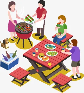 矢量旅游旅行素材免抠