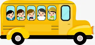 汽车接送装饰素材免抠