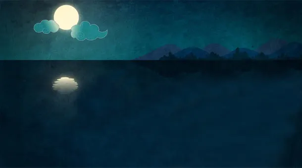 中秋圆月图片素材免抠