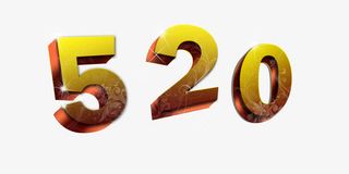 520字体素材免抠