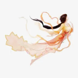 中秋嫦娥飞天免抠