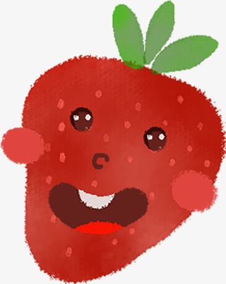 拟人可爱水果元素免抠