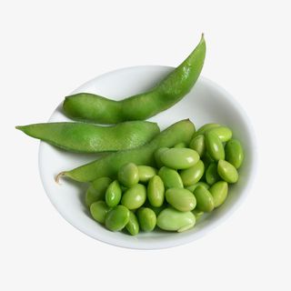 新鲜毛豆微距摄影免抠