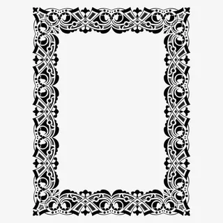边框角花底纹素材免抠
