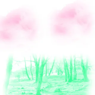 唯美粉色云朵免抠