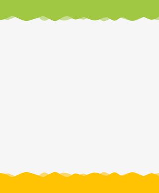 波纹形边框免抠