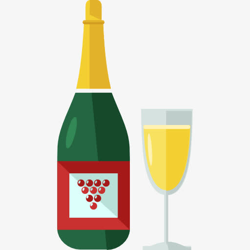 酒瓶图标免抠