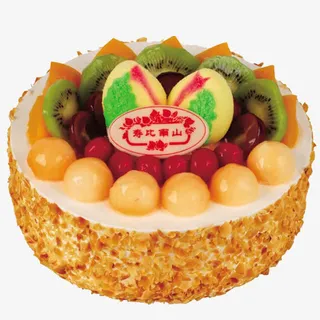 寿比南山蛋糕免抠