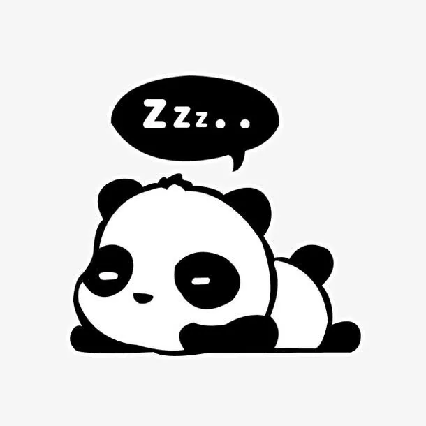 可爱小熊猫免抠