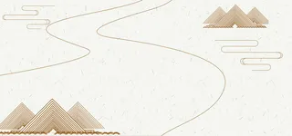 简约手绘中国风水墨电商banner高清