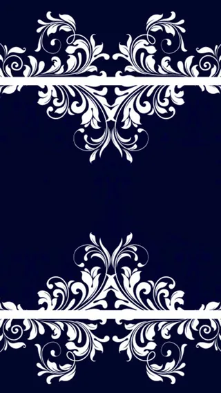 蓝色纹理边框H5背景高清