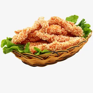 一小篮雪花鸡柳免抠