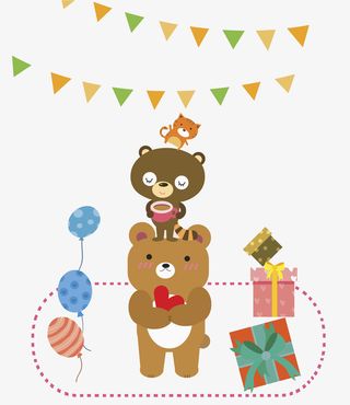 开心堆堆高免抠