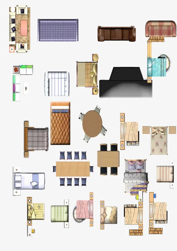 精装修家居免抠