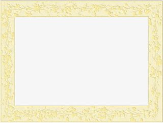 卡通手绘简约边框免抠