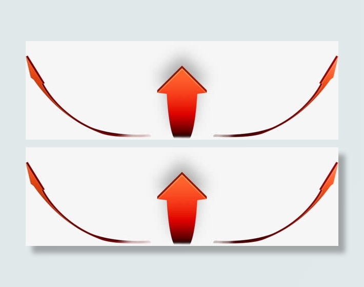 向上箭头透明主页免抠
