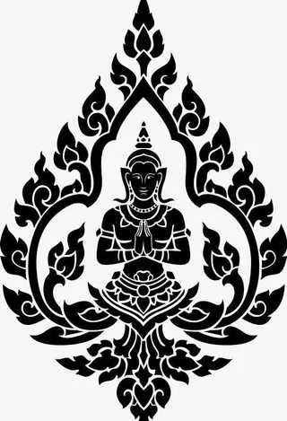 泰国佛教标志免抠