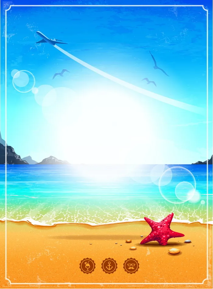 沙滩海滩高清