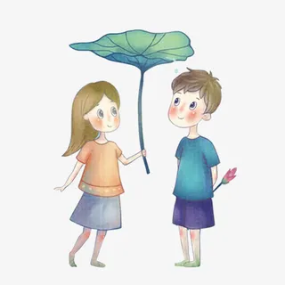 爱情男女素材免抠