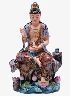 艺术感观音像免抠