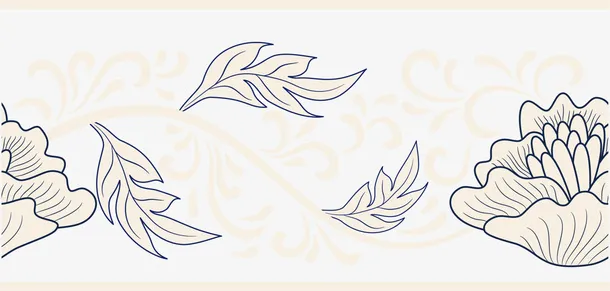 黄色树藤植物免抠