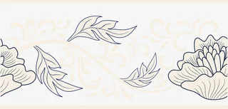 黄色树藤植物免抠