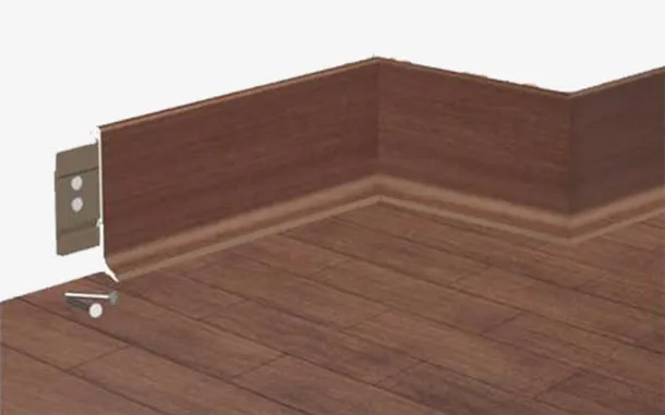 踢脚线安装免抠