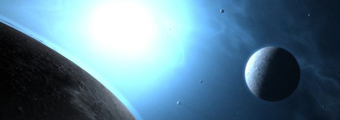 星球星空海报背景图高清