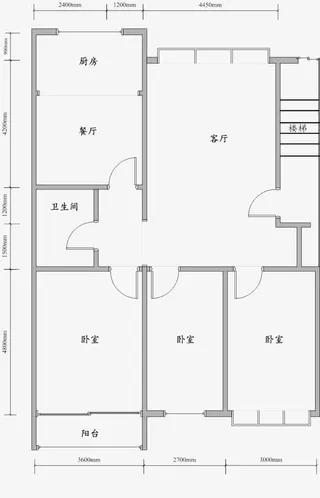 室内设计房屋平面图免抠
