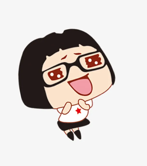 卡通女孩免抠