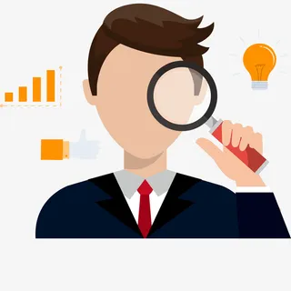 扁平风招聘季商务插图免抠