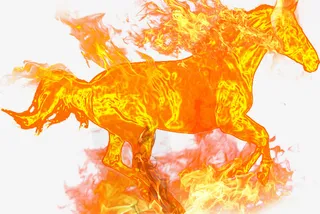 烈焰马（fire-house）免抠