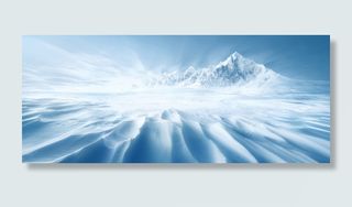 雪山风暴背景装饰高清