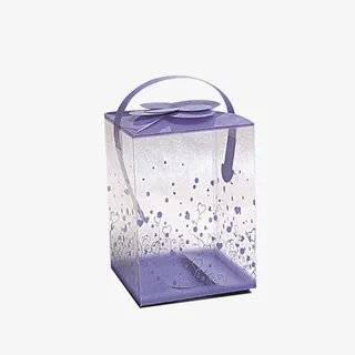 透明盒平安果包装盒免抠