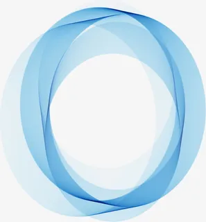 抽象圆圈边框免抠