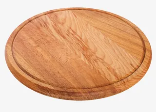 棕色木质纹理木圆盘实物免抠