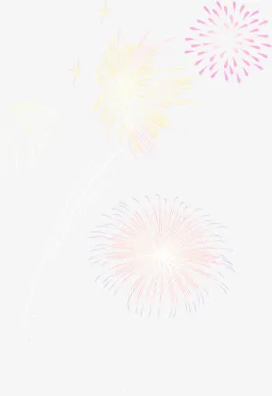 璀璨烟花跨年背景